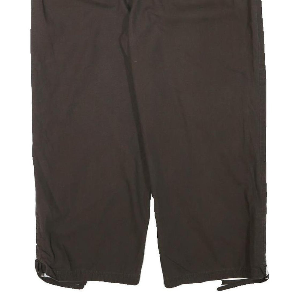 SONOMA Womens Shorts Black Casual XL W34 Button Cotton Blend