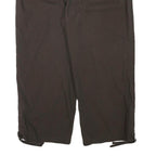 SONOMA Womens Shorts Black Casual XL W34 Button Cotton Blend