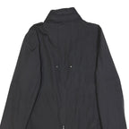 MISS SIXTY Womens Black Jacket L Polyester Zip Plain Stylish Casual