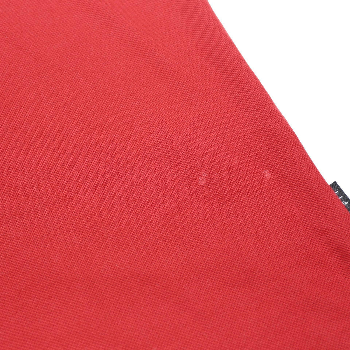 NIKE Mens Red Polo Shirt L Cotton Blend Basic Short Sleeve Nike Swoosh