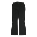 LAUREN RALPH LAUREN Womens Cotton Black Regular Fit Straight Trousers W28 L28
