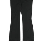 LAUREN RALPH LAUREN Womens Cotton Black Regular Fit Straight Trousers W28 L28