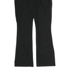 LAUREN RALPH LAUREN Womens Cotton Black Regular Fit Straight Trousers W28 L28