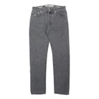 JACOB COHEN Mens Jeans Grey Regular Straight Denim Stone Wash W32 L32 Casual