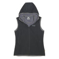 JACK WOLFSKIN Womens Black Hooded Softshell Jacket UK 10 Polyester Outdoor Zip