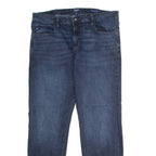 CHAPS Mens Jeans Blue Slim Straight Stone Wash W36 L30