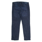 CHAPS Mens Jeans Blue Slim Straight Stone Wash W36 L30