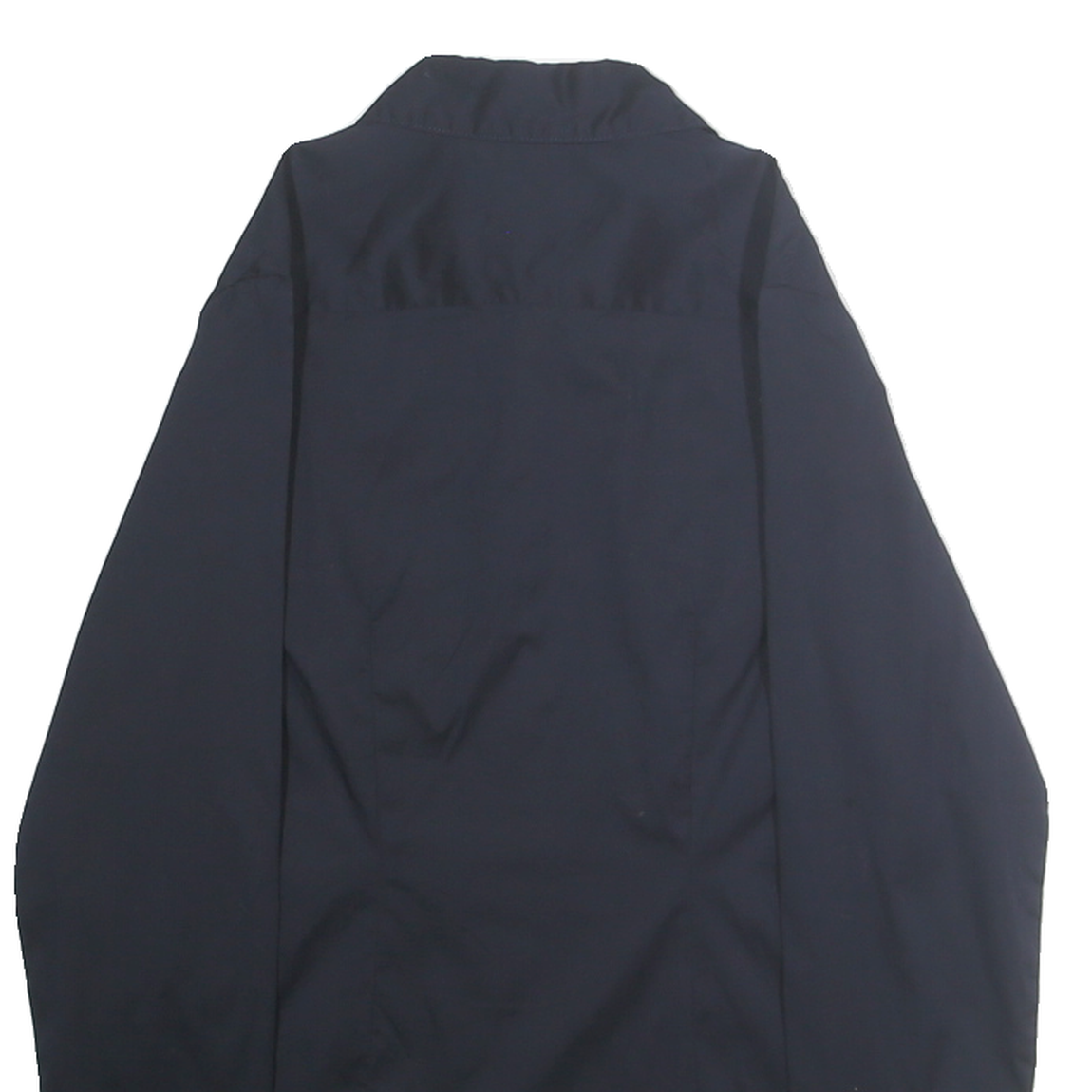 TOMMY HILFIGER Womens Navy Blue Shirt UK 6 Classic Button Down Cotton Blend