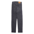 LEVI'S Womens Jeans Grey Regular Straight Stone Wash W25 L30