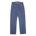 LEVI'S 501 Mens Jeans Blue Regular Straight Denim Medium W32 L31 Classic Button
