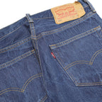 LEVI'S 501 Mens Jeans Blue Regular Straight Denim Medium W32 L31 Classic Button