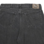 WRANGLER Mens Shorts Black Cotton Casual L W36 Classic Denim Comfort Fit