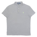 POLO RALPH LAUREN Mens Polo Shirt White Striped S