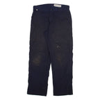 CARHARTT Mens Trousers Blue Relaxed Straight W30 L30