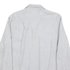 LEVI'S Mens Grey Cotton Blend Casual Shirt M Button Shirt Long Sleeve