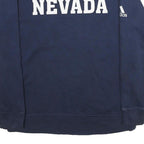 ADIDAS Mens Navy Blue Nevada Crew Neck M Sweatshirt Cotton Blend Pullover