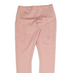 NIKE Womens Joggers Pink Slim Tapered M W26 L24 Polyester Activewear