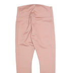 NIKE Womens Joggers Pink Slim Tapered M W26 L24 Polyester Activewear