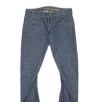 GUESS Womens Slim Blue Denim Zip Slim Fit Jeans W27 L32 Stylish Comfortable