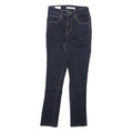 LEVI'S 721 Womens Slim Skinny Denim Dark W22 L25 Stretch Cotton Blend Zip Jeans