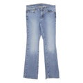 POLO RALPH LAUREN Womens Regular Light Blue Denim Jeans W32 L31 Classic Button