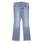 POLO RALPH LAUREN Womens Regular Light Blue Denim Jeans W32 L31 Classic Button