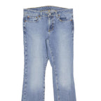 POLO RALPH LAUREN Womens Regular Light Blue Denim Jeans W32 L31 Classic Button