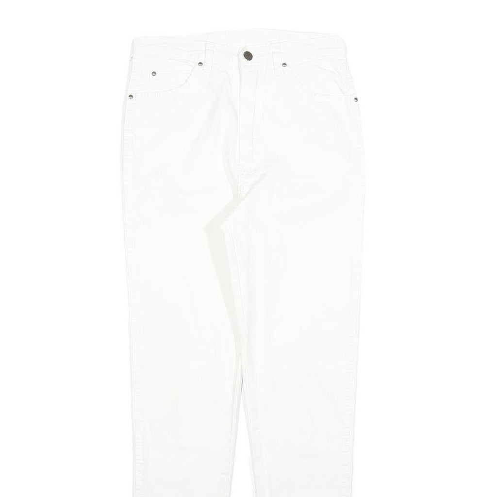 CHARLES VOGELE Womens Jeans White Slim Skinny Denim W26 L30 Zip Cotton Blend