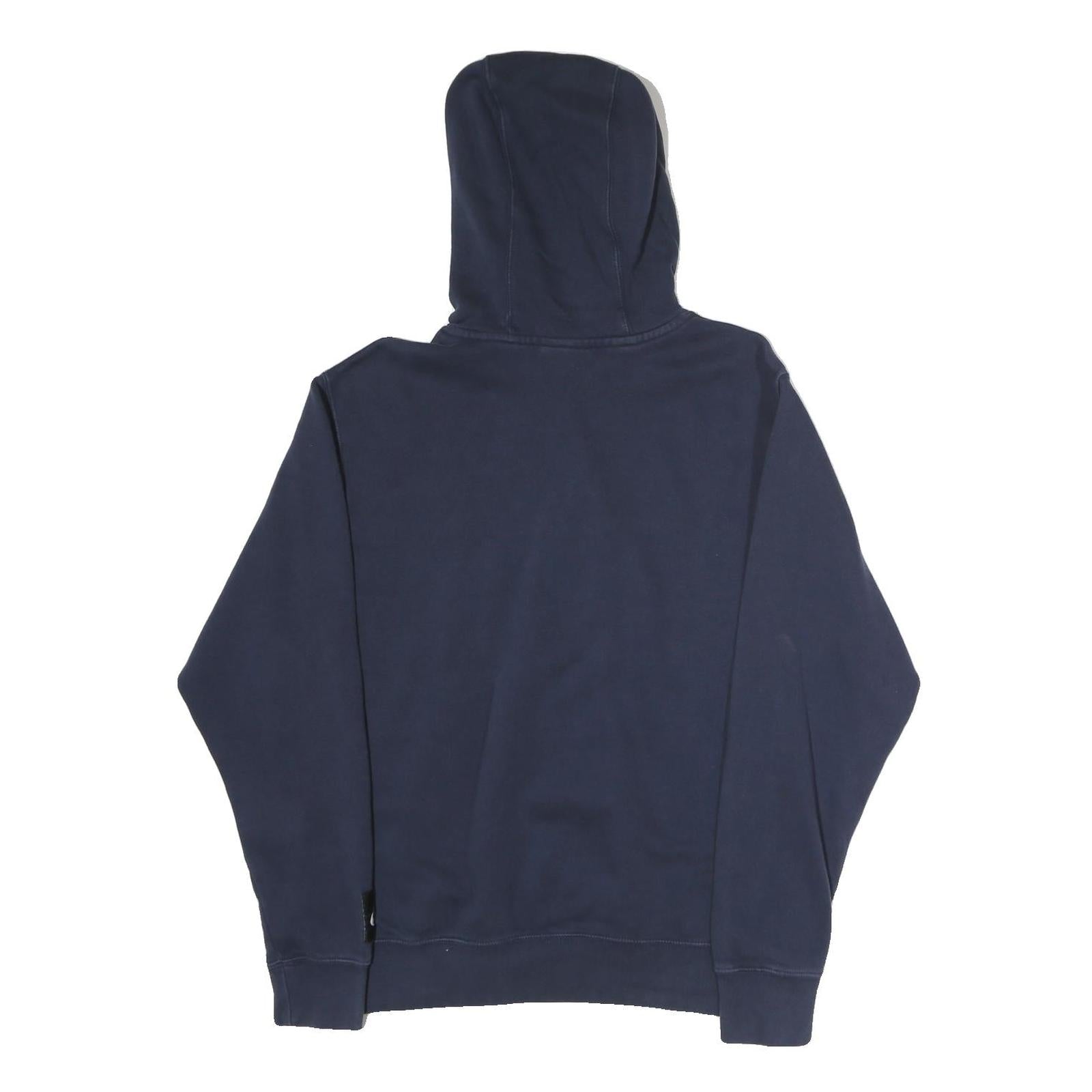 NIKE Mens Navy Blue Hoodie M Just Do It Pullover Sweatshirt Sportswear