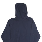 NIKE Mens Navy Blue Hoodie M Just Do It Pullover Sweatshirt Sportswear