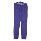 GAP Womens Slim Blue Denim Jeans W28 L32 Zip Classic Skinny Fit Cotton Blend