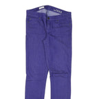 GAP Womens Slim Blue Denim Jeans W28 L32 Zip Classic Skinny Fit Cotton Blend