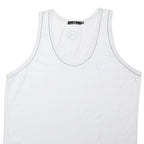 UNDER ARMOUR Mens White Sleeveless Vest 3XL Cotton Blend Sport Casual Fit