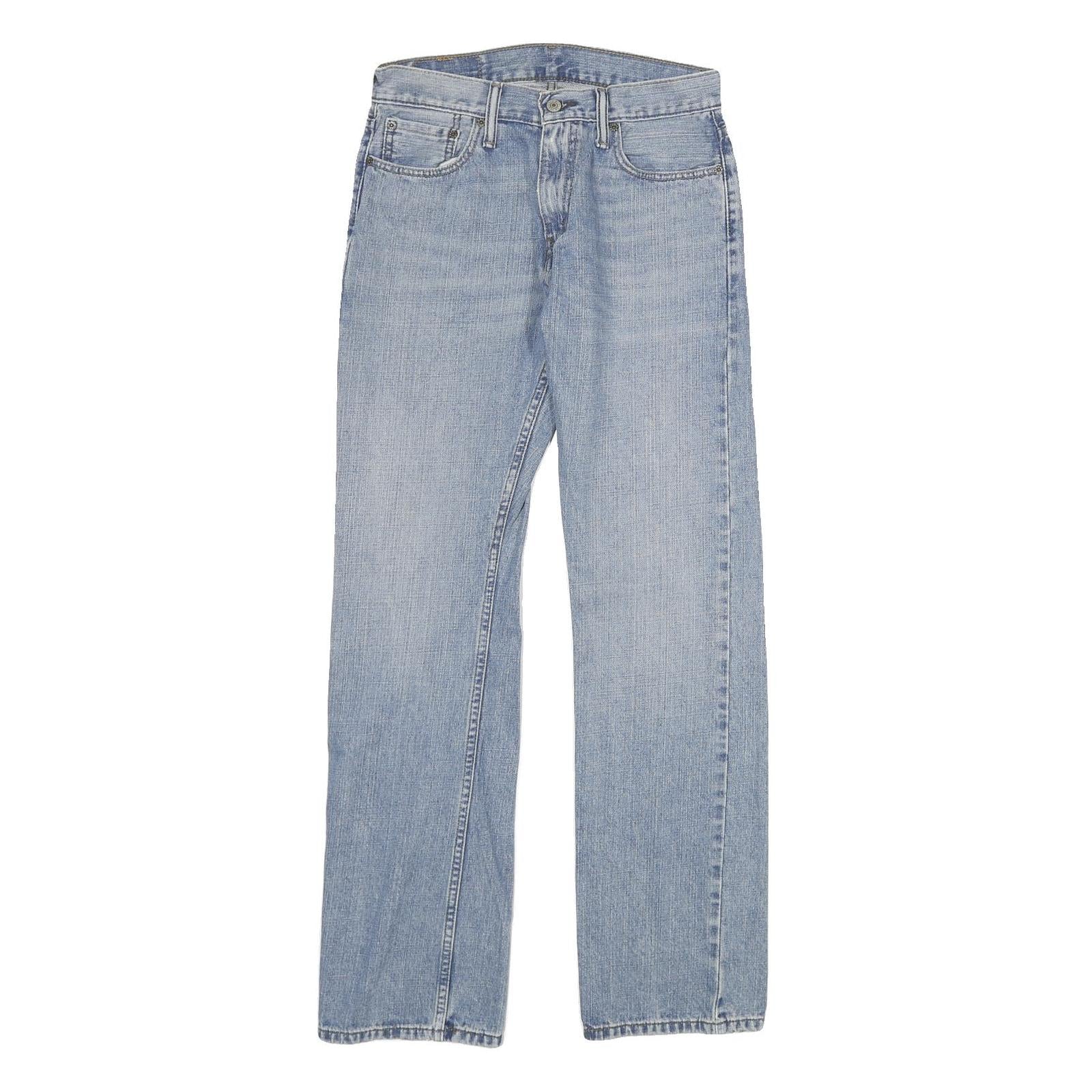 LEVI'S 514 Classic Mens Jeans Blue Classic Straight Denim Light W29 L32