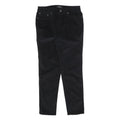 GUESS Womens Cotton Blend Black Slim Skinny Trousers W32 L32 Stylish Comfort