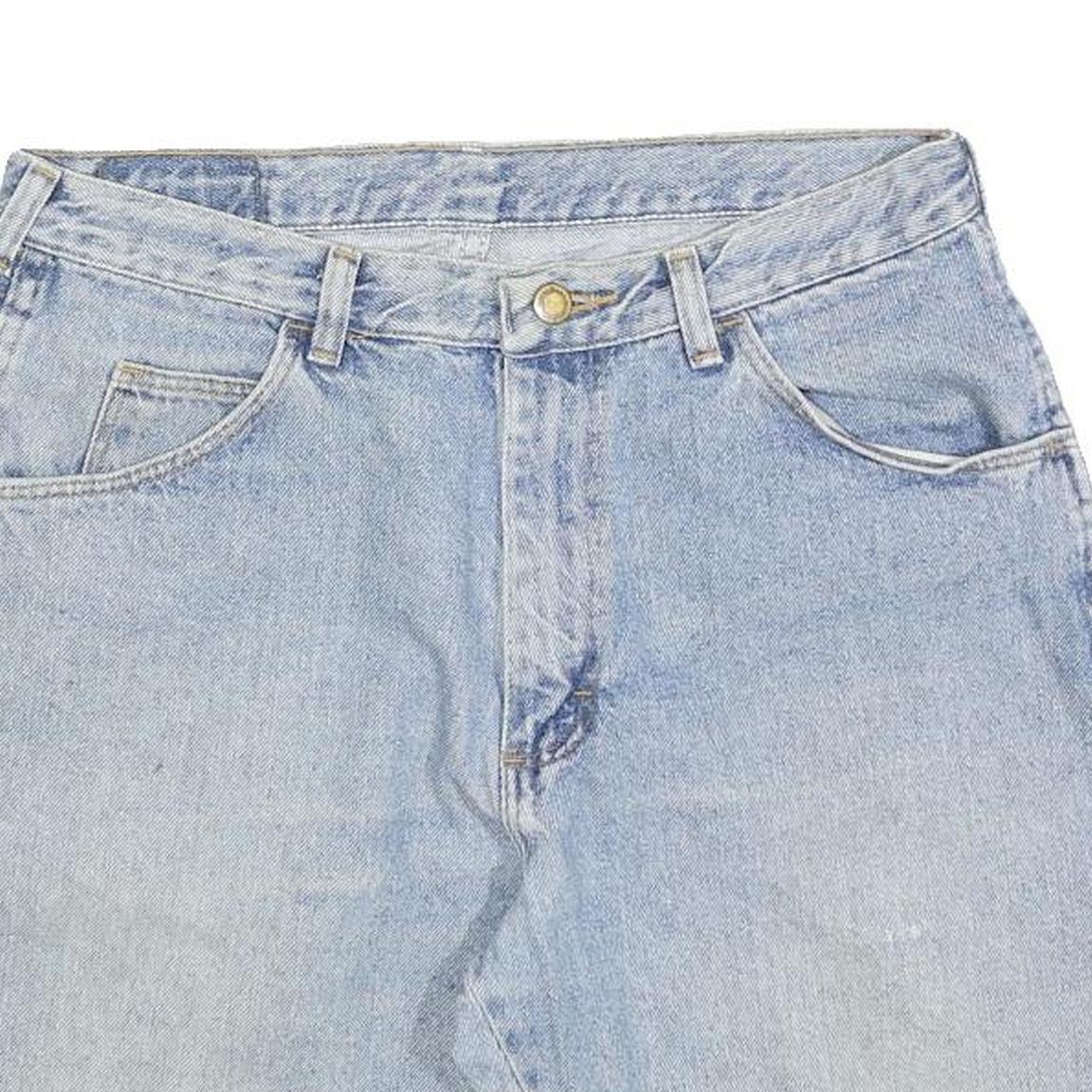 WRANGLER Mens Shorts Blue Denim Casual S W30 Cotton Blend Summer Relaxed Fit