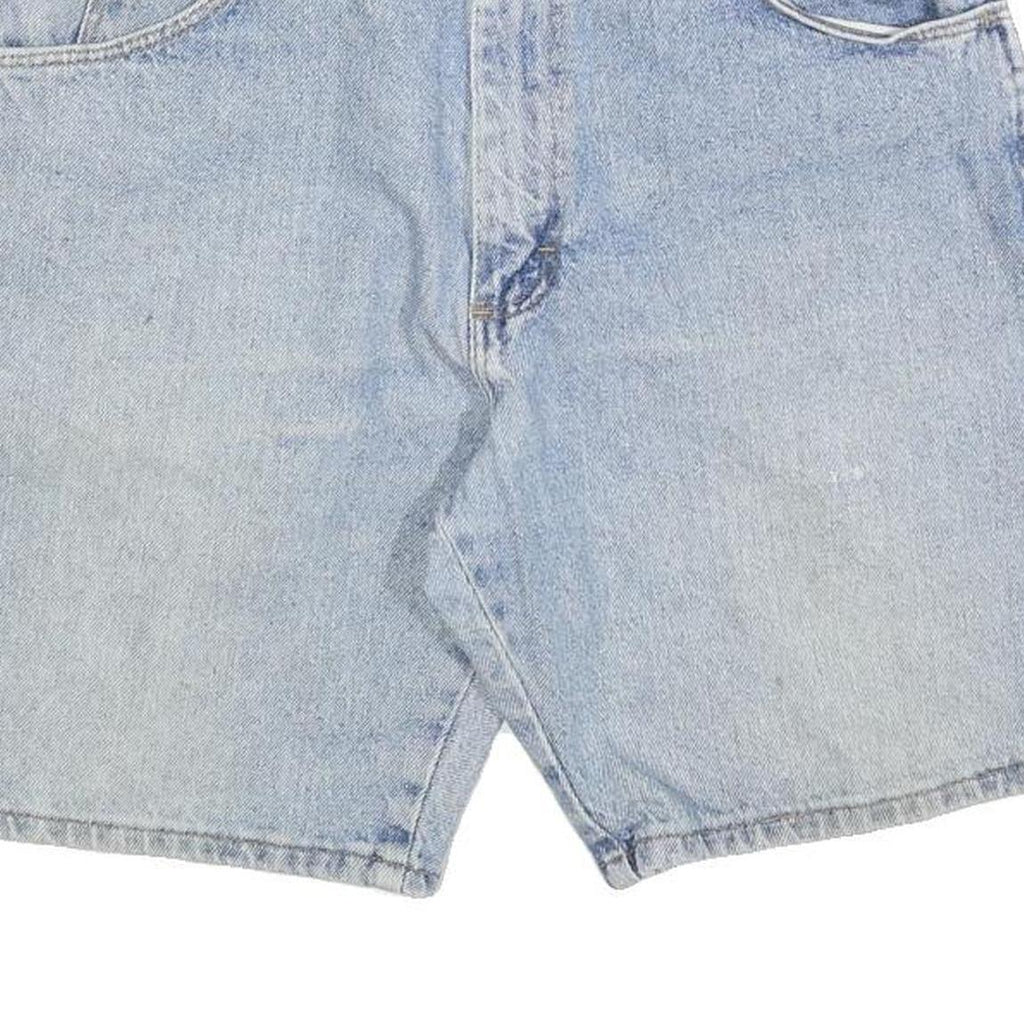 WRANGLER Mens Shorts Blue Denim Casual S W30 Cotton Blend Summer Relaxed Fit