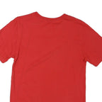 NIKE Mens Red Reds Baseball Graphic T-Shirt S Short Sleeve Crew Neck