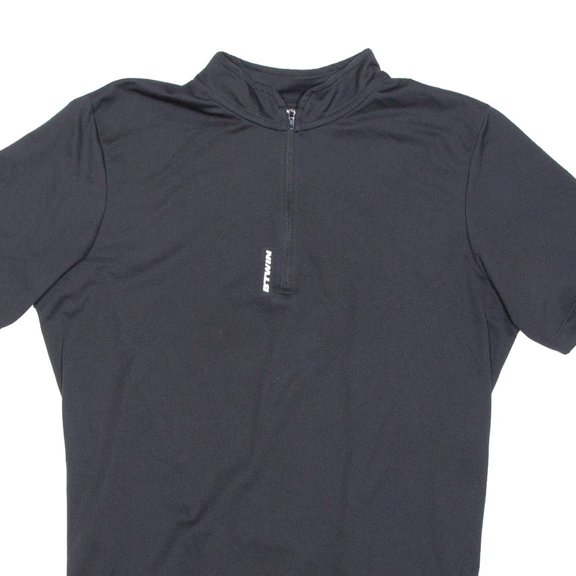 Cycling Mens Jersey Black 1/2 Zip M