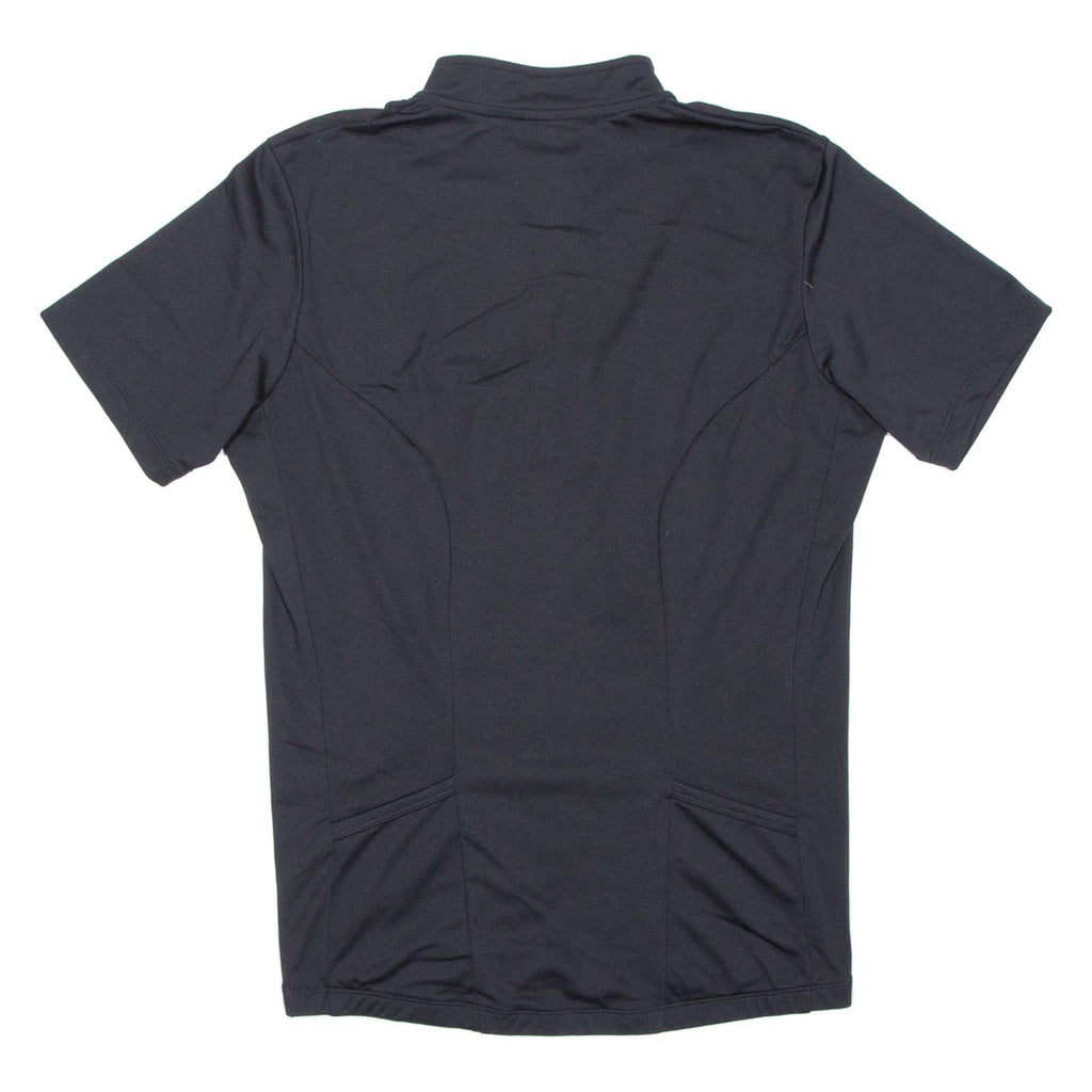 Cycling Mens Jersey Black 1/2 Zip M