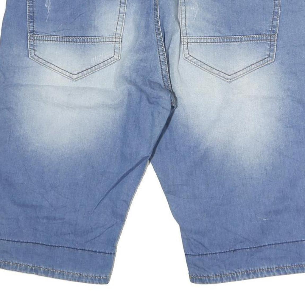 CUSHEN JEANS Mens Denim Blue Casual Shorts M W36 Comfortable Cotton