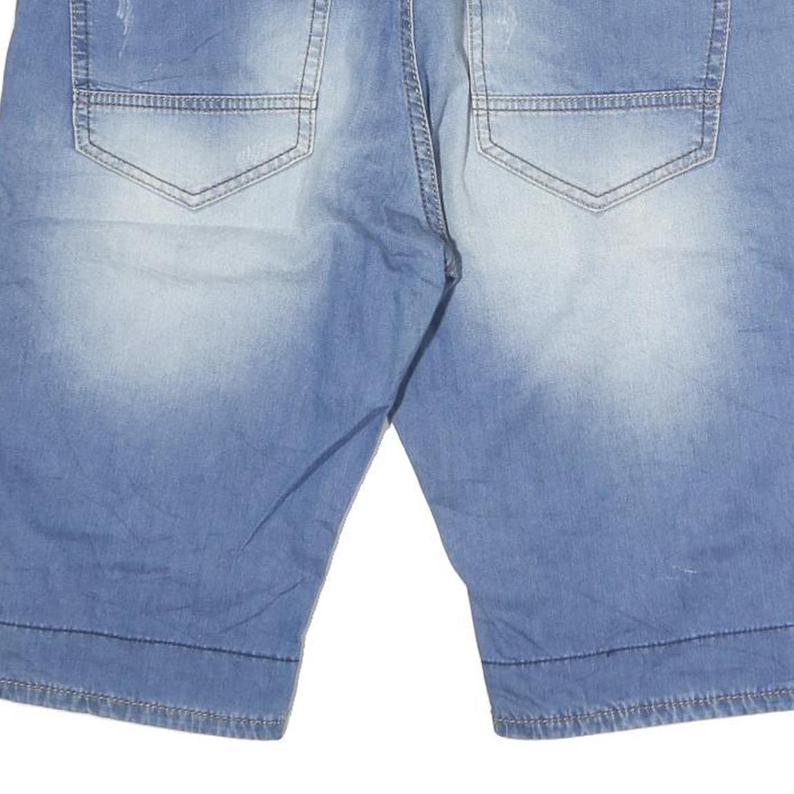 CUSHEN JEANS Mens Denim Blue Casual Shorts M W36 Comfortable Cotton