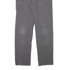 CARHARTT Mens Cotton Blend Grey Relaxed Straight Trousers W28 L32 Workwear