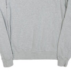 CHAMPION Mens Grey Crew Neck XS Logo Print Cotton Blend Sweatshirt Pullover