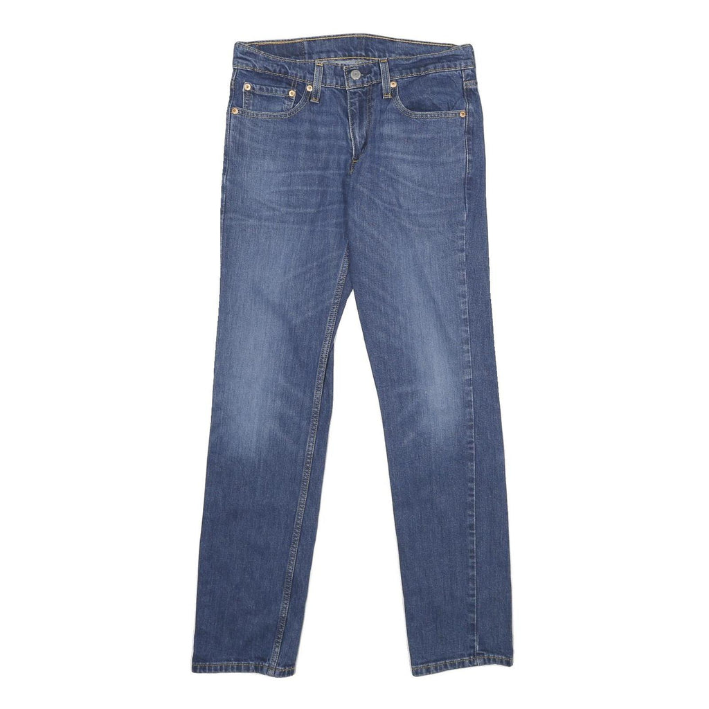 LEVI'S 511 Slim Mens Jeans Blue Slim Skinny Denim Medium W29 L32 Classic Zip