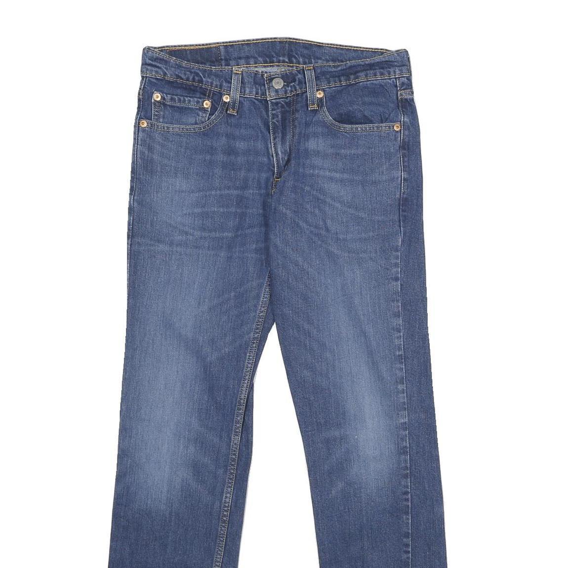 LEVI'S 511 Slim Mens Jeans Blue Slim Skinny Denim Medium W29 L32 Classic Zip