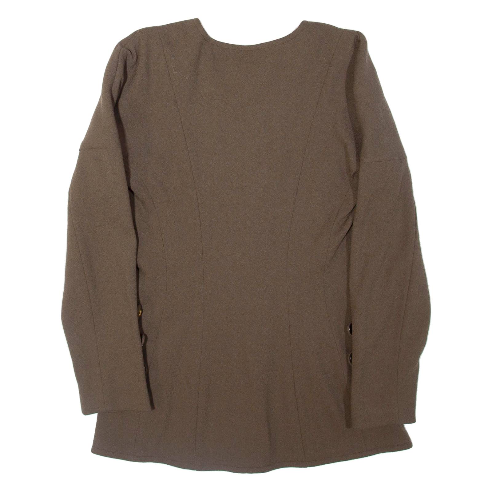 SONIA FARES Womens Jacket Green S