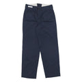 RED KAP Mens Cotton Blend Blue & Navy Regular Fit Straight Leg Trousers W30 L28