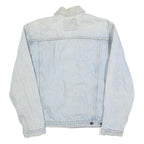 LEVI'S Mens Blue Denim Jacket S Cotton Classic Button Closure Casual Retro