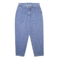LEE Womens Jeans Blue Relaxed Tapered Denim Medium W32 L27 Vintage Style